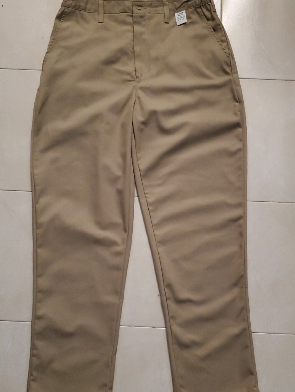 Hanover Uniform Men's Khaki Pants **Brand New, Never Worn** 34 Waist & 30 Length